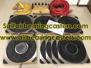  - Air caster system is the machinery moving and loading