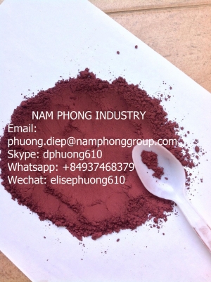  - [Waste] Iron (III) Oxide Powder (Fe2O3) for Pigment, Ferric Chloride Industrial - Nam Phong Industry Company