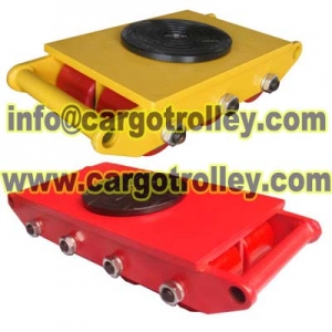  - Rotating moving dollies applications