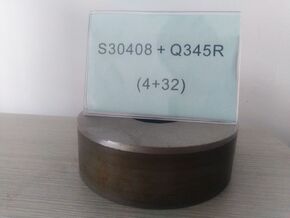  - Explosive clad steel for pressure vessel