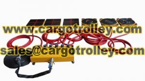  - Four unit air caster system