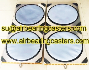  - Custom made Air casters especially for special areas